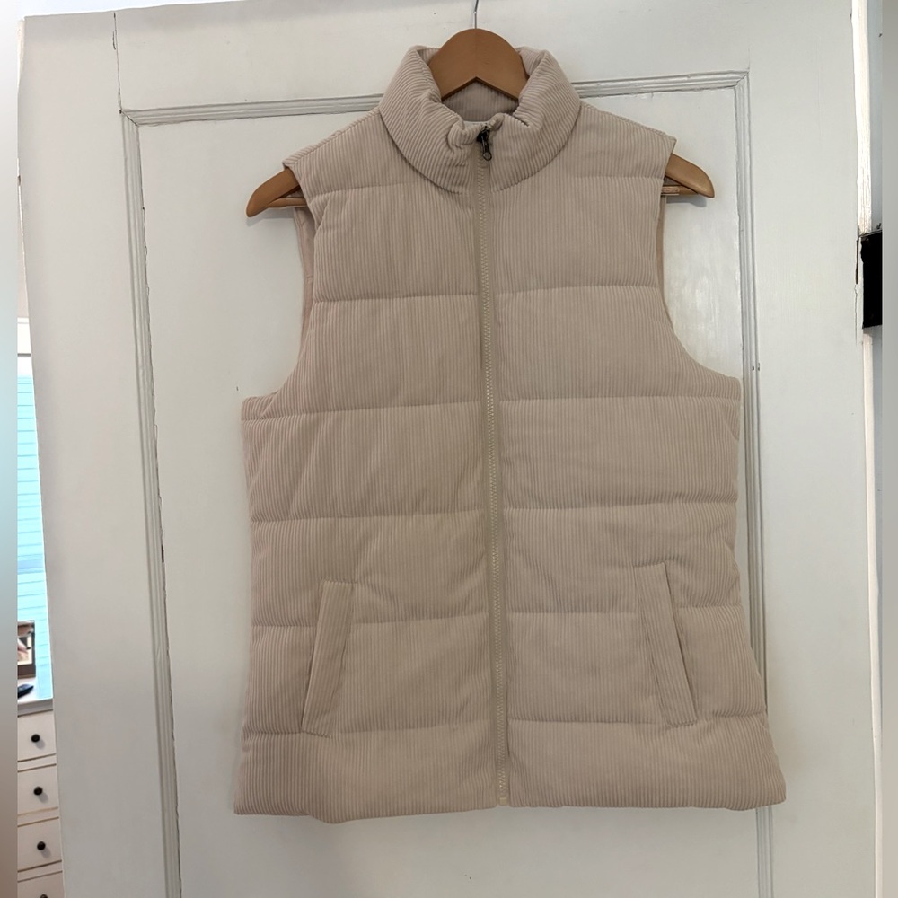 Corduroy vest